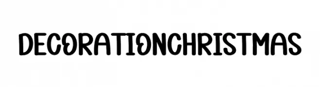 Decoration Christmas 免费字体下载