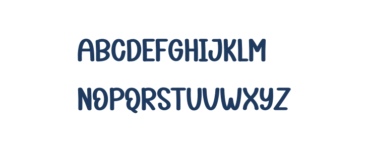 Decoration Christmas Lowercase