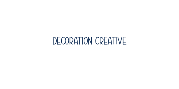 Decoration Creative Logo