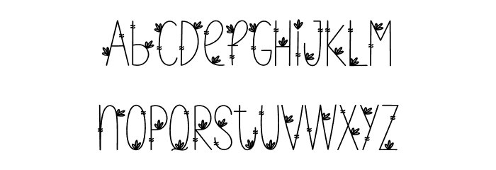 Decoration Font LOWERCASE