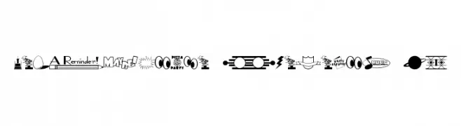 Decorative Elements JL  Free Fonts Download