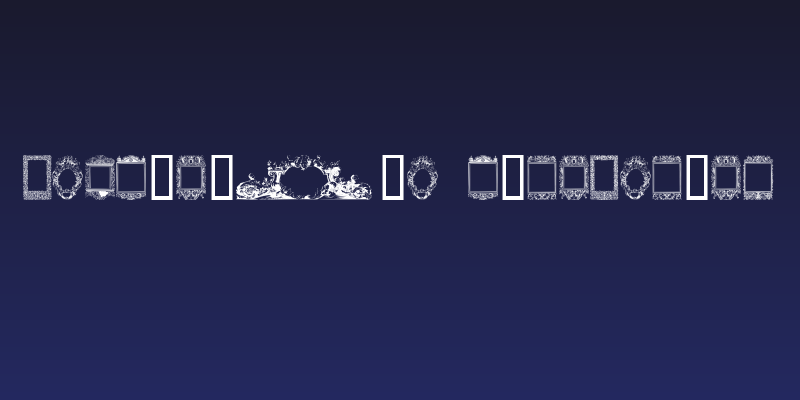 Decorative Ornamental Social Header