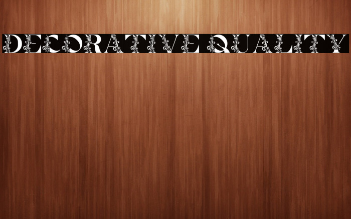 Decorative Quality Example 3