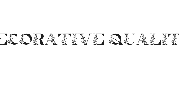 Decorative Quality Logo