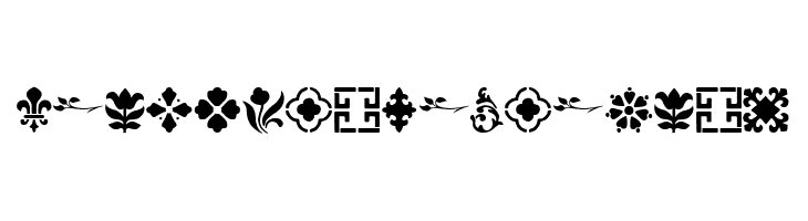 Decorative Stencil  les polices de caractères gratuit tlcharger