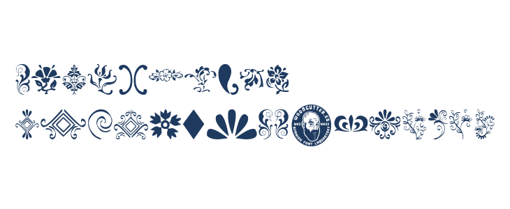 Decorative Stencil Other Characters