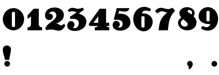 Decorattio Regular Font OTHER CHARS