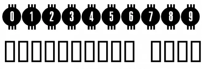 Decorina Polices AUTRES CHARS