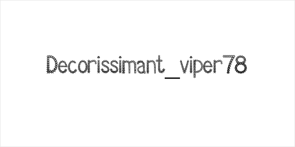 Decorissimant_viper78 Logo