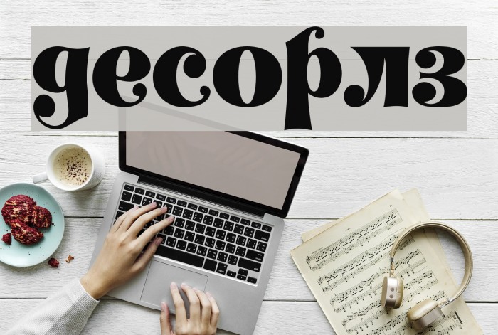 Decorlz Font examples