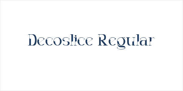 Decoslice Regular Logo