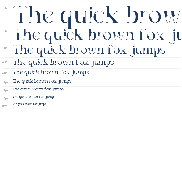 Decoslice Regular Waterfall