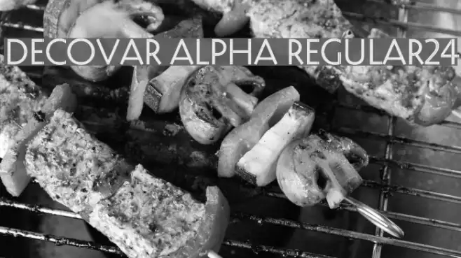 Decovar Alpha Regular24 Example 3