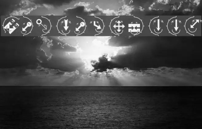 Decreations Font examples