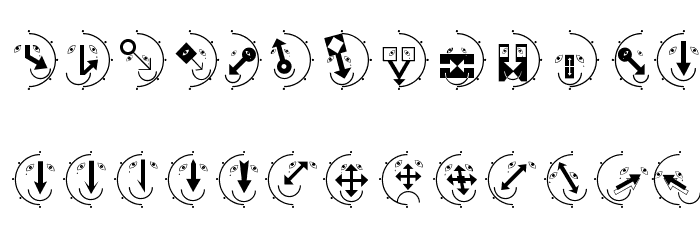 Decreations Font LOWERCASE