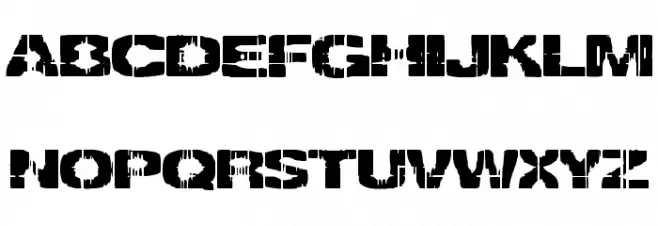 Decrepit [BRK] फ़ॉन्ट अपरकेस