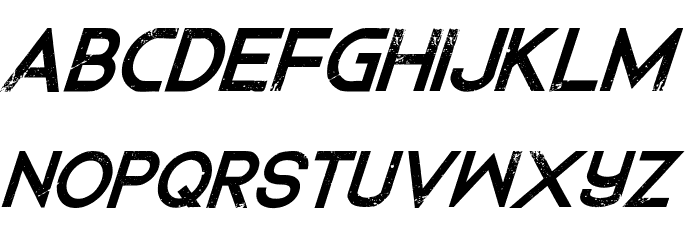 Dedecus Putro Italic Font LOWERCASE