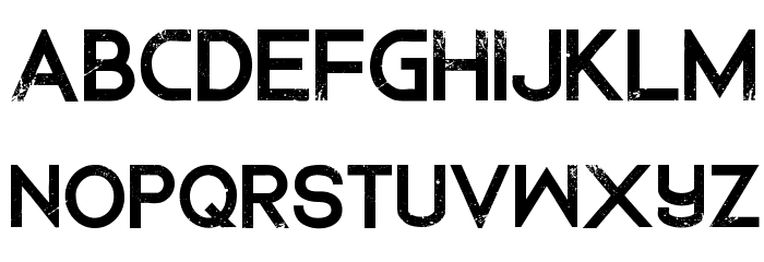 Dedecus Putro Regular Schriftart Kleinbuchstaben