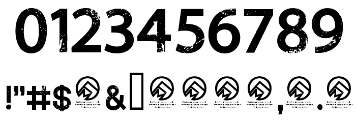 DedecusPutro-Regular Font OTHER CHARS