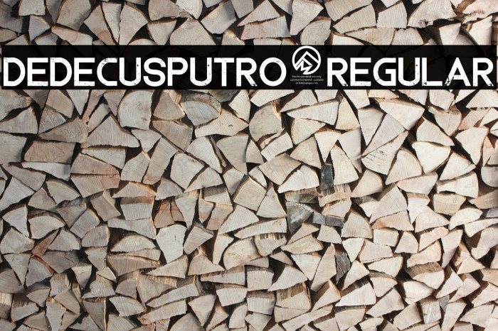 DedecusPutro-Regular Font examples