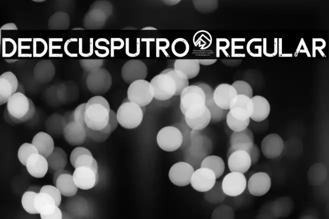 DedecusPutro-Regular Example 3
