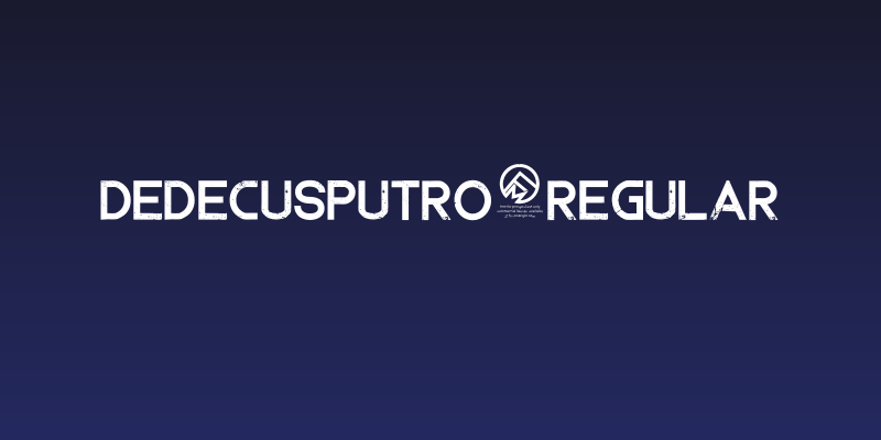 DedecusPutro-Regular Social Header