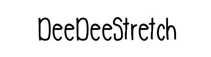 DeeDeeStretch  baixar fontes gratis