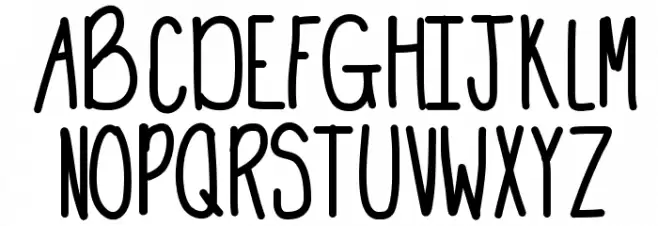 DeeDeeStretch Polices MAJUSCULES