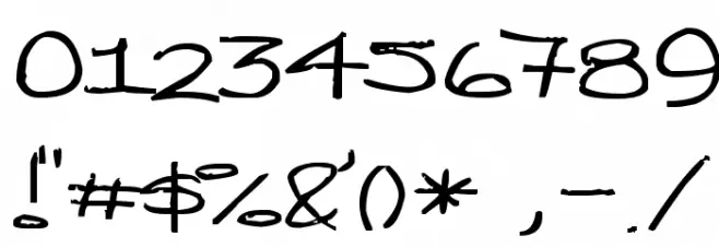 Deegey Font OTHER CHARS