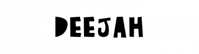 Deejah  font caratteri gratis