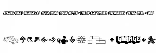 Deejay Supreme Font OTHER CHARS