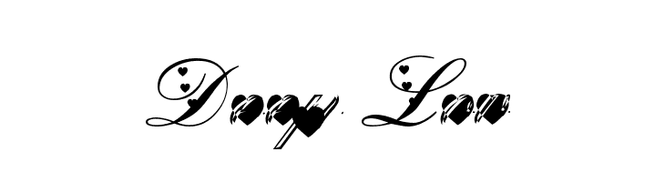 Deep Lov Schriftart