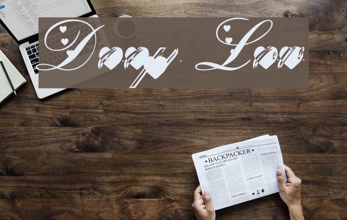 Deep Lov Font examples