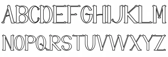 Deep Session Demo Outline फ़ॉन्ट लोअरकेस