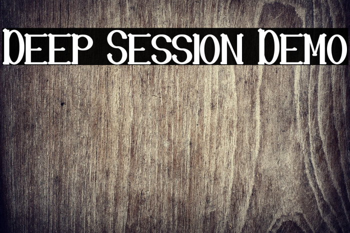 Deep Session Demo Example 3