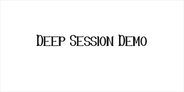 Deep Session Demo Logo