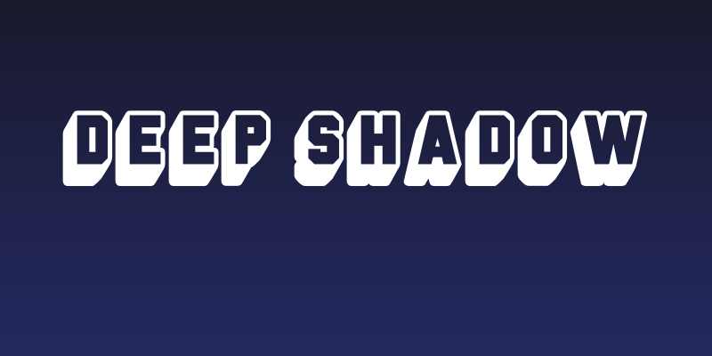 Deep Shadow Social Header