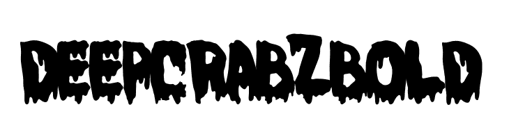 DeepCrabz Bold  les polices de caractères gratuit tlcharger