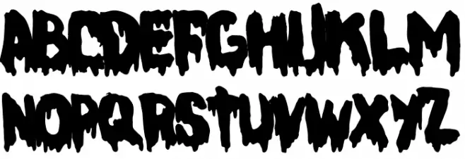DeepCrabz Bold Font LOWERCASE