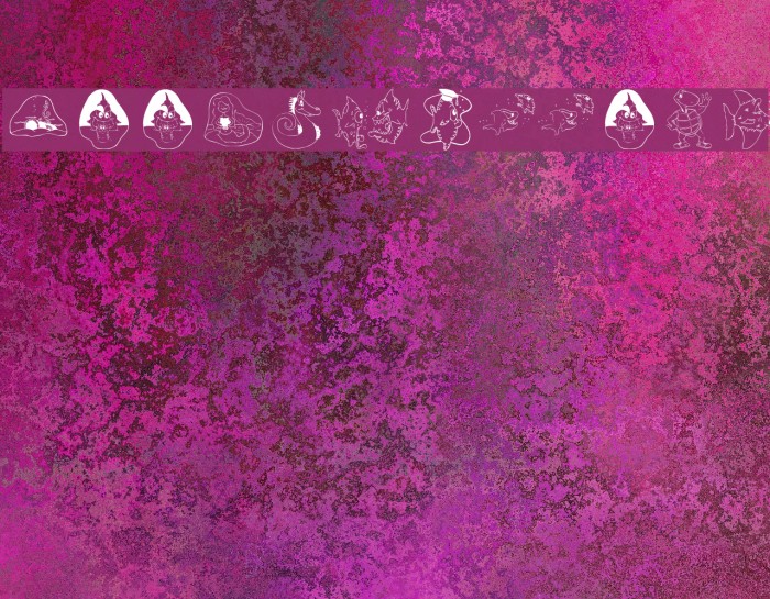 DeepSwimmers Font examples