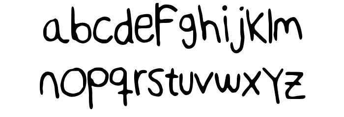 Deep Font LOWERCASE