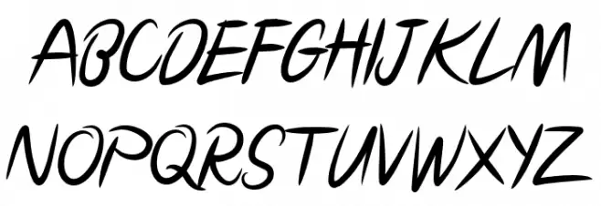 Deeproxx フォント 大文字