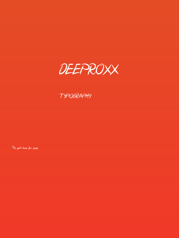 Deeproxx Poster