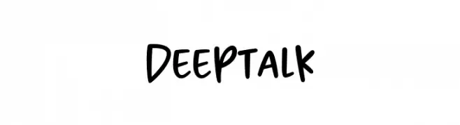 Deeptalk  フリーフォントのダウンロード