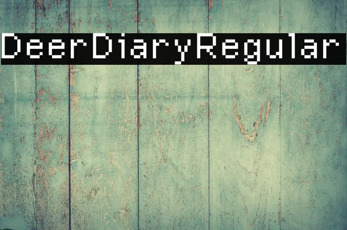 Deer Diary Regular Example 2