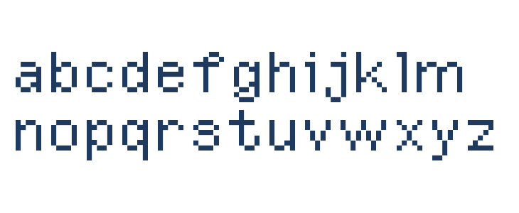 Deer Diary Regular Lowercase
