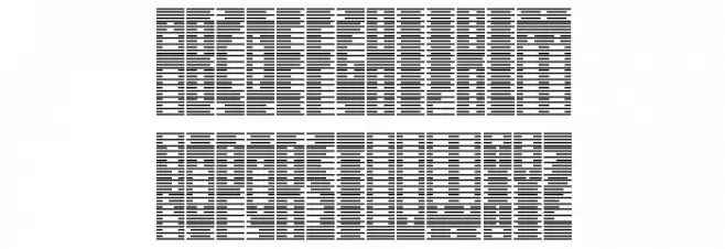 Deeter  Condensed Polices MAJUSCULES