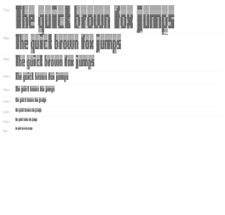 Deeter  Condensed Waterfall