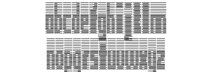 Deeter Condensed Font LOWERCASE