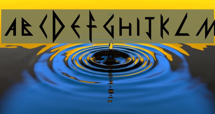 Def Leppard Font examples